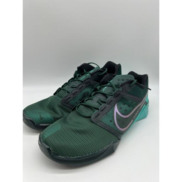 Nike React Metcon Turbo 2 Pro Green Black Teal DH3392-393 Men's Size 12 NEW - Picture 8 of 12